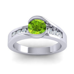 Peridot and Diamond