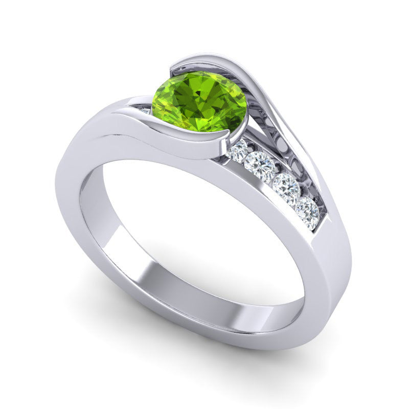 Peridot and Diamond