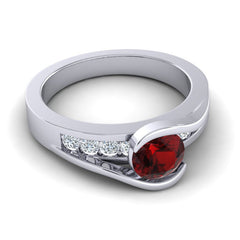 Garnet and Diamond