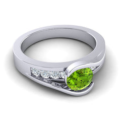 Peridot and Diamond