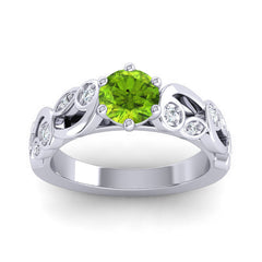 Peridot and Diamond