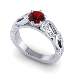 Garnet and Diamond