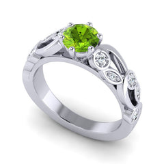 Peridot and Diamond