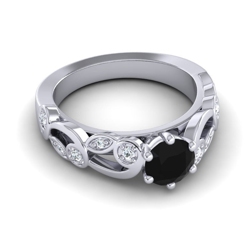 Black Onyx and Diamond