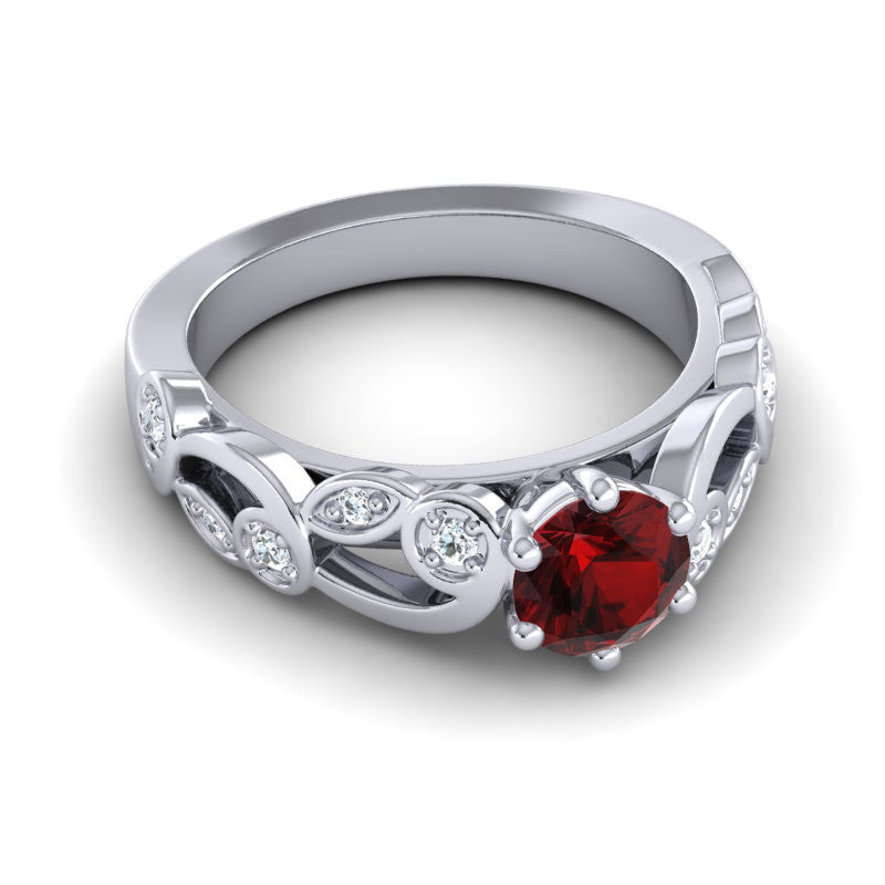 Garnet and Diamond