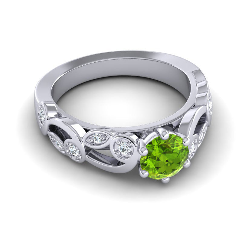 Peridot and Diamond