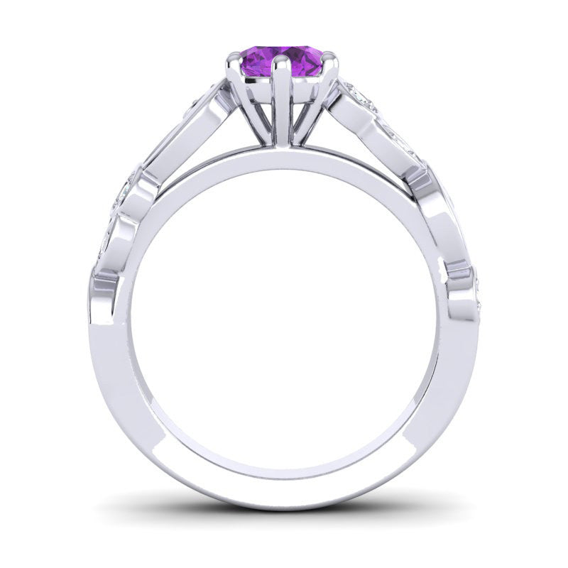 Amethyst and Diamond