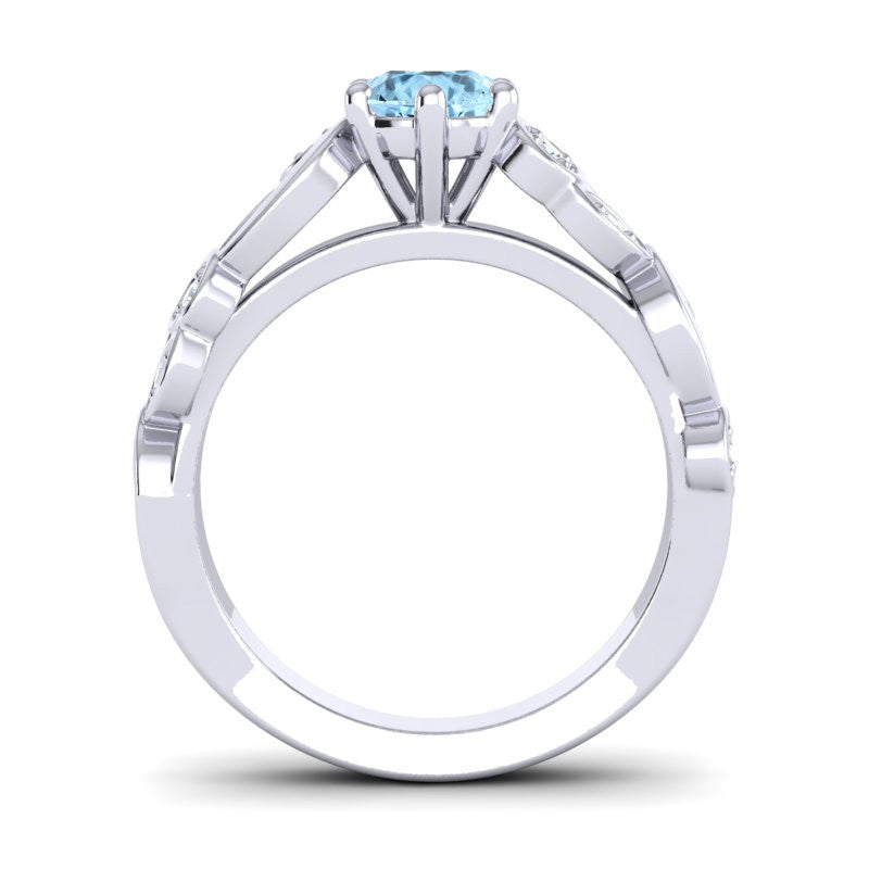 Aquamarine and Diamond