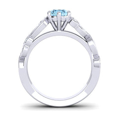 Aquamarine and Diamond