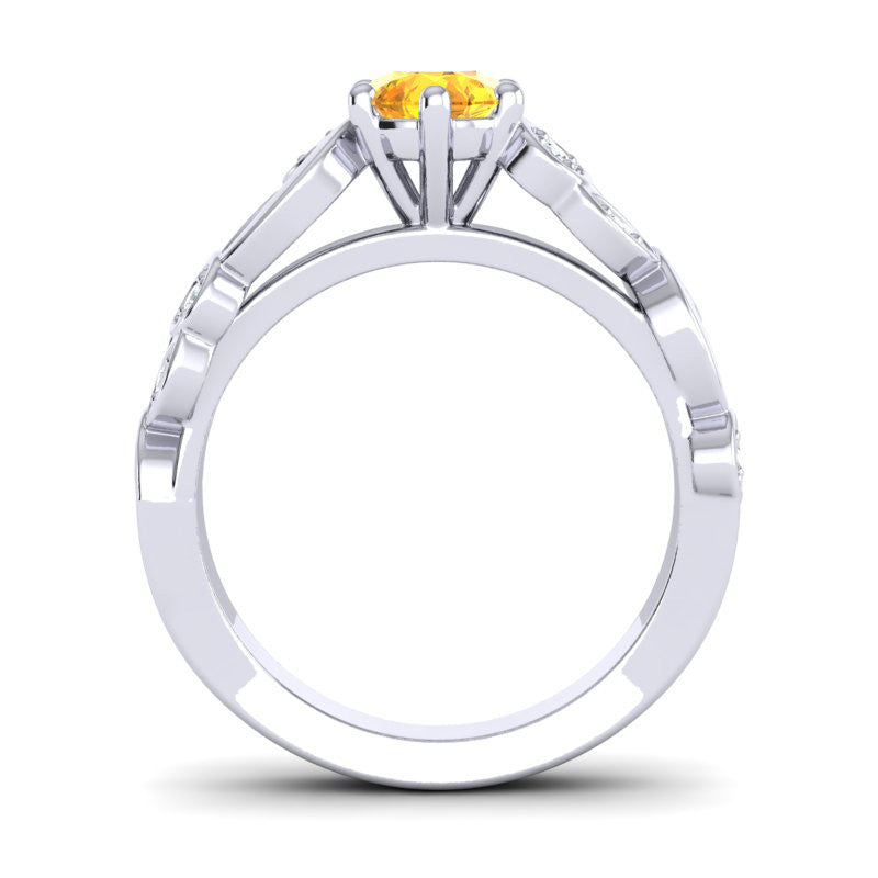 Citrine and Diamond