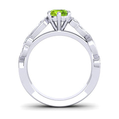 Peridot and Diamond