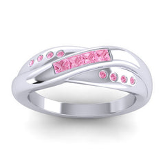 Pink Tourmaline Band
