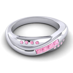 Pink Tourmaline Band