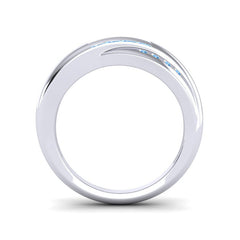Swiss Blue Topaz Band
