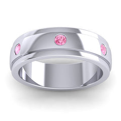 Pink Tourmaline Band