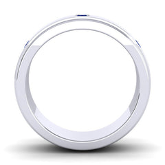 Blue Sapphire Band