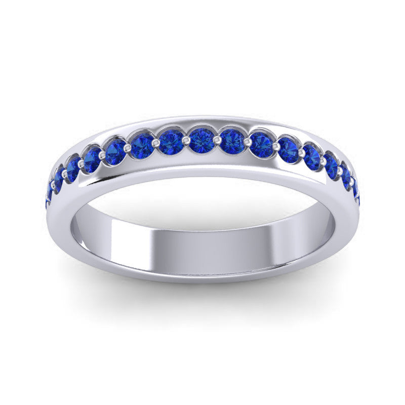 Blue Sapphire Band