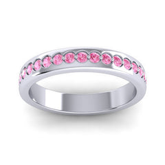 Pink Tourmaline Band