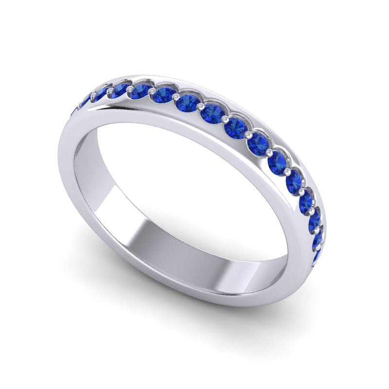 Blue Sapphire Band