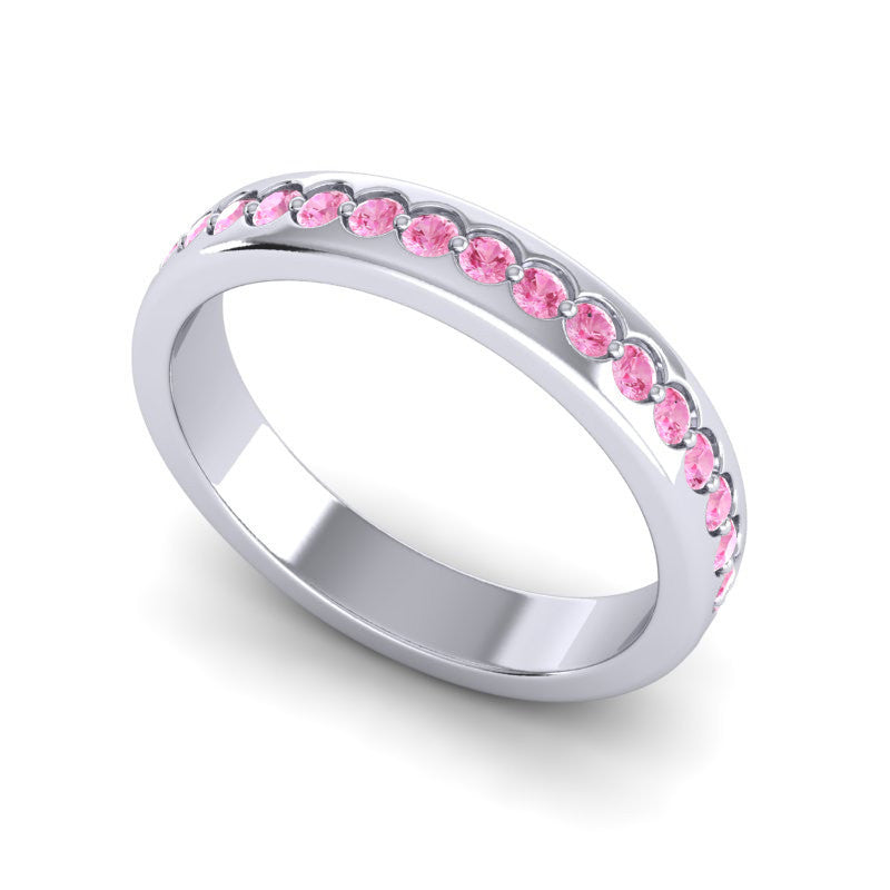 Pink Tourmaline Band