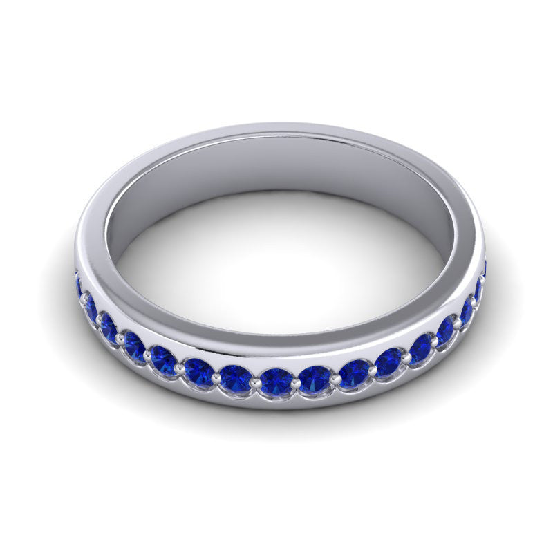 Blue Sapphire Band