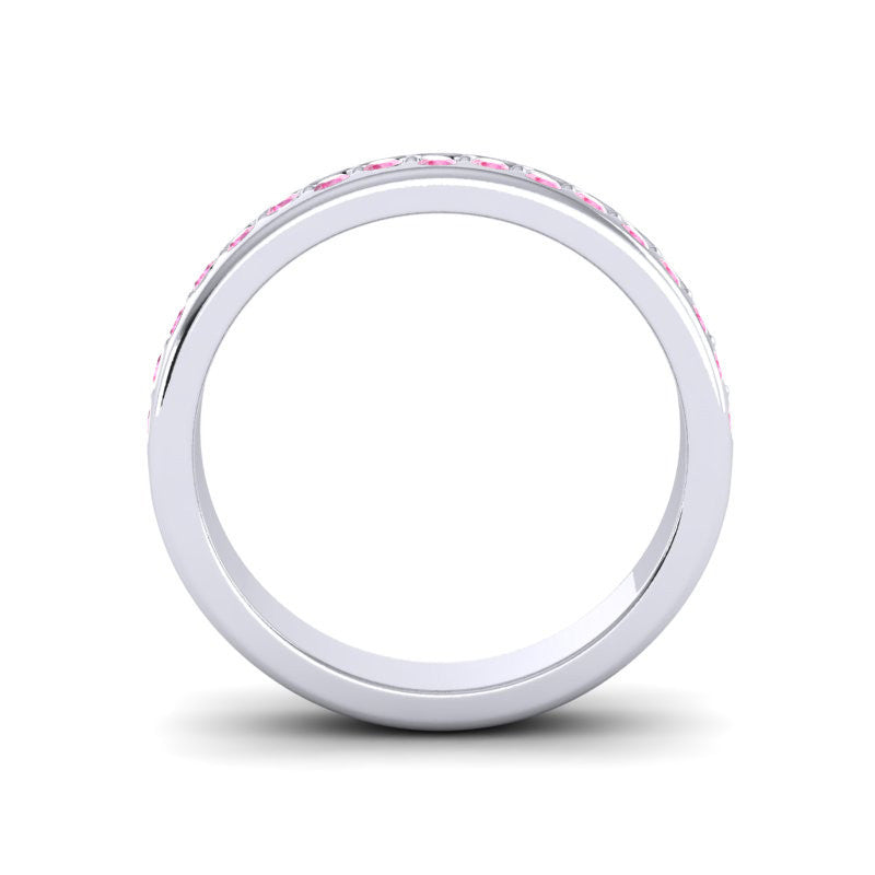 Pink Tourmaline Band