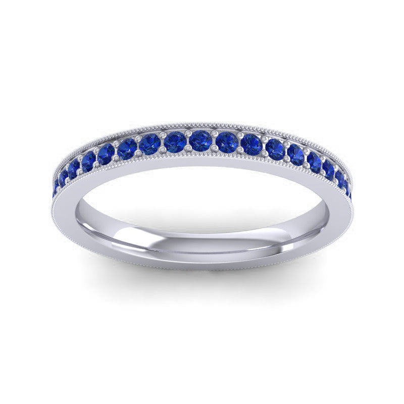 Blue Sapphire Band
