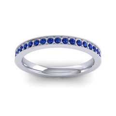 Blue Sapphire Band