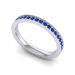 Blue Sapphire Band