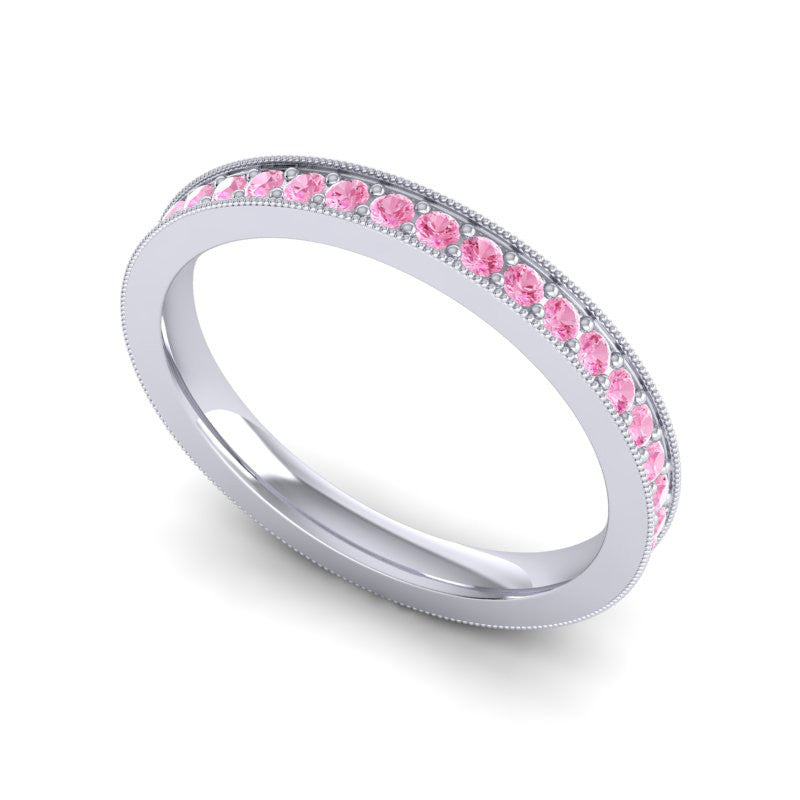 Pink Tourmaline Band