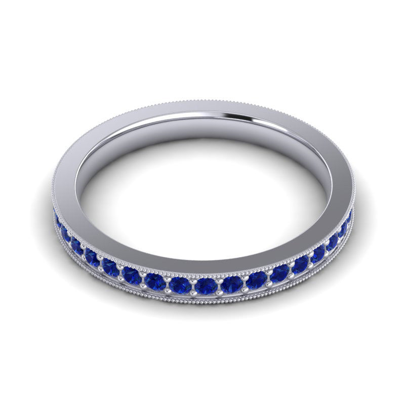 Blue Sapphire Band