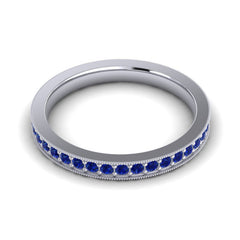 Blue Sapphire Band