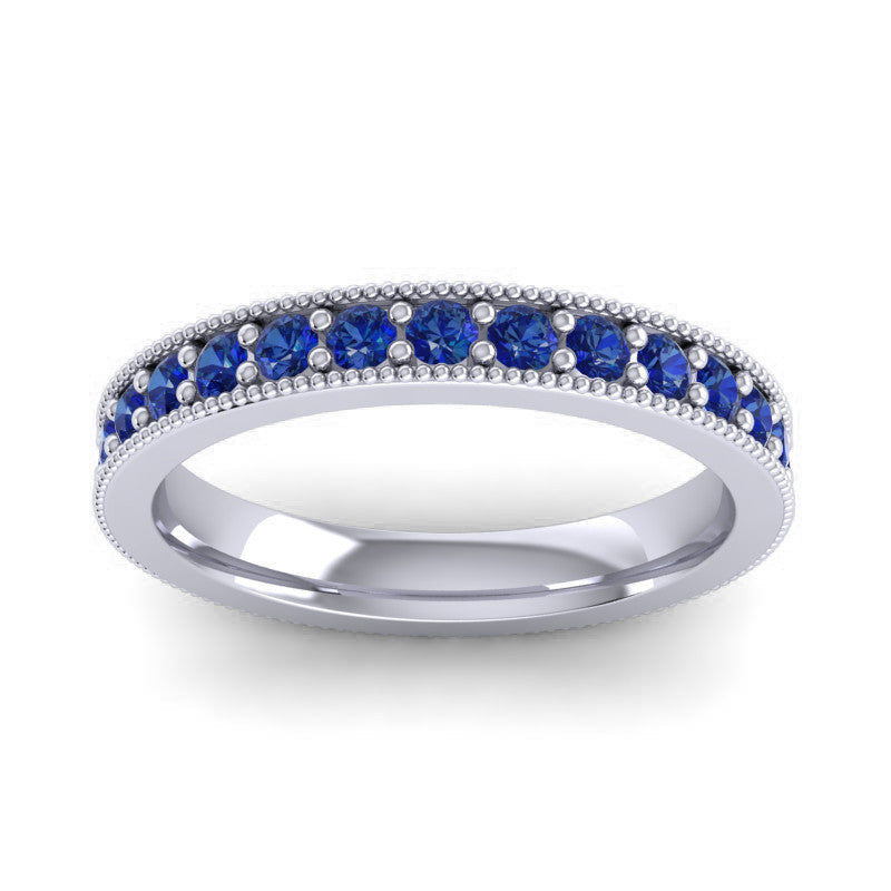 Blue Sapphire Band