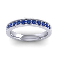 Blue Sapphire Band