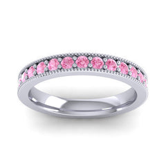 Pink Tourmaline Band