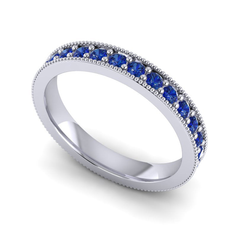 Blue Sapphire Band