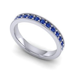 Blue Sapphire Band