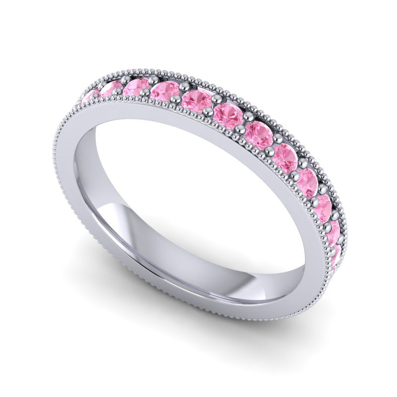 Pink Tourmaline Band