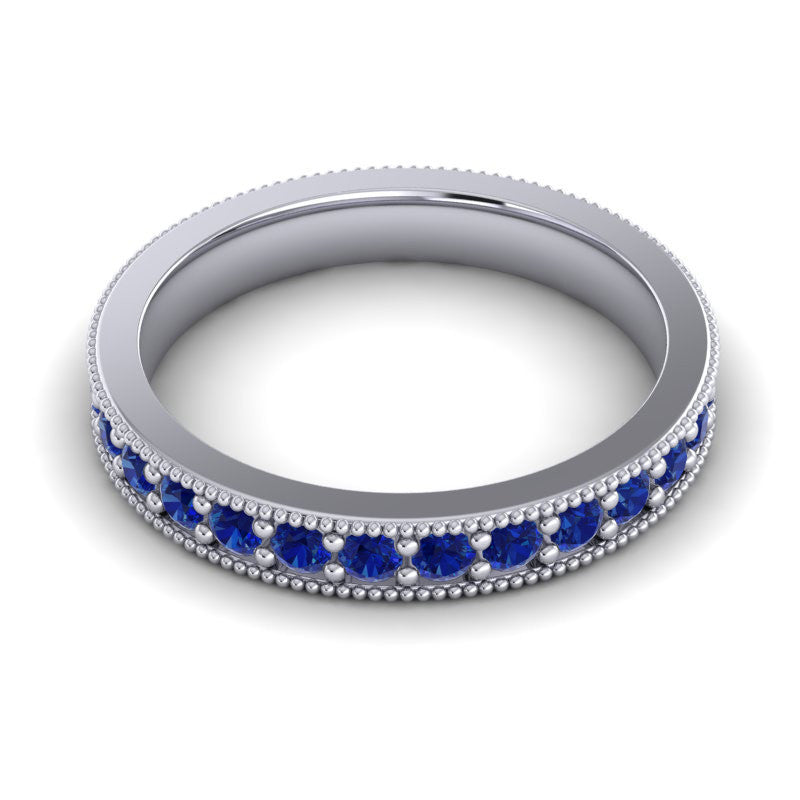 Blue Sapphire Band