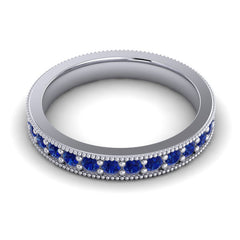 Blue Sapphire Band