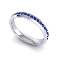 Blue Sapphire Band