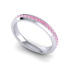 Pink Tourmaline Band