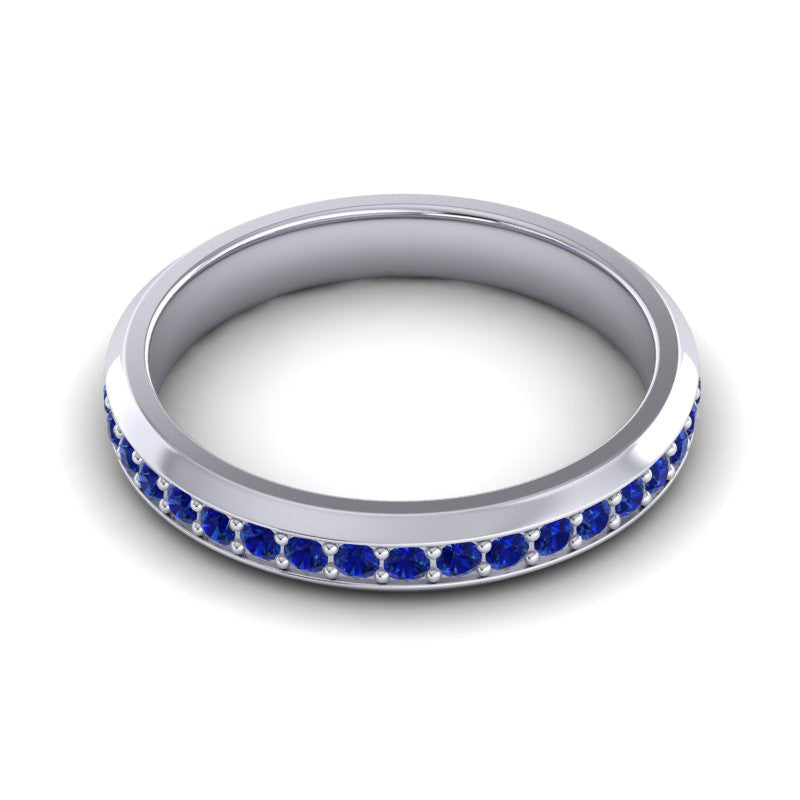 Blue Sapphire Band