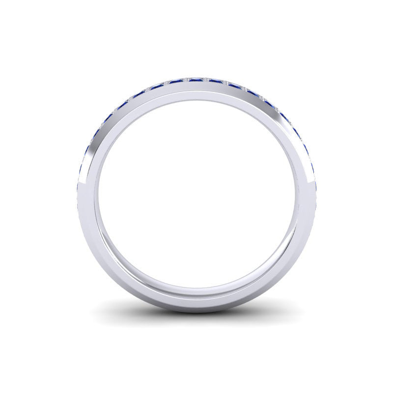 Blue Sapphire Band