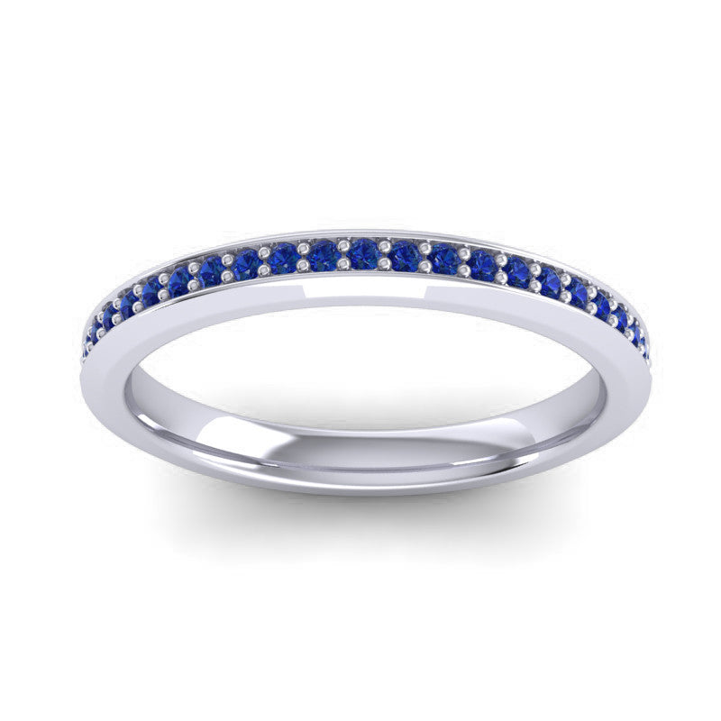 Blue Sapphire Band
