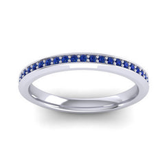 Blue Sapphire Band