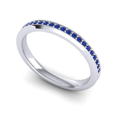 Blue Sapphire Band