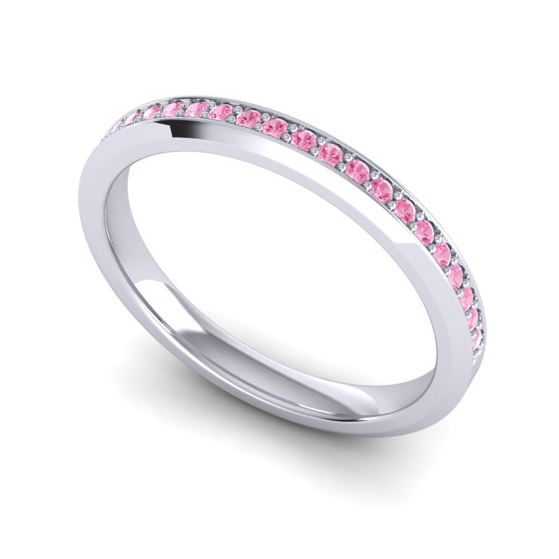 Pink Tourmaline Band