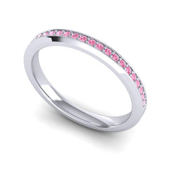 Pink Tourmaline Band