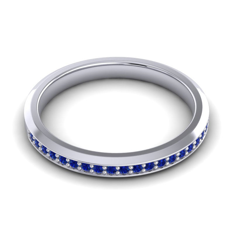 Blue Sapphire Band